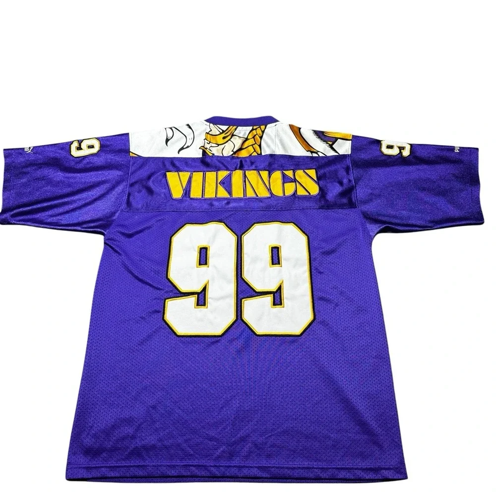Minnesota Vikings #99 Jersey Mens Sz L Puma Purple
